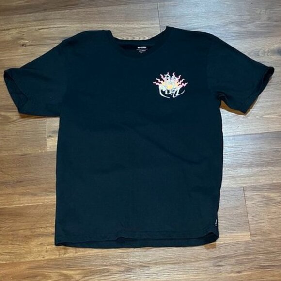Rip Curl Kidswear Black Surf Graphic Tee (14/L, 164 cm) - Picture 5 of 9